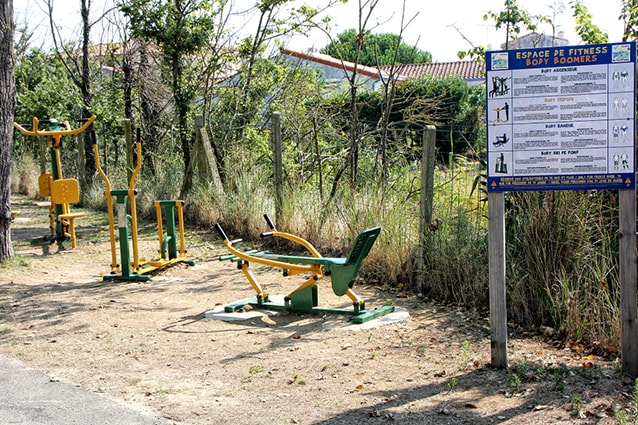 Aire de fitness au camping à Châtelaillon-Plage