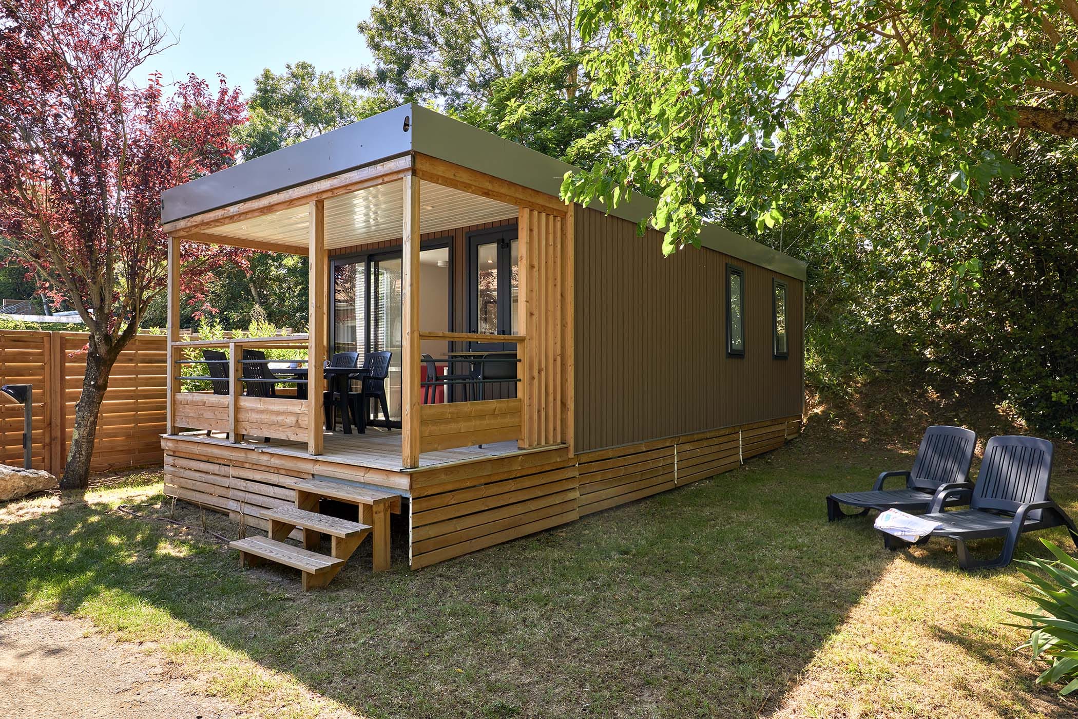 mobil-home 4 personnes Cottage premium